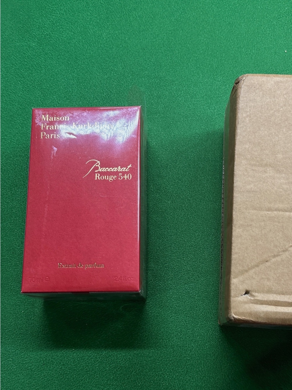 Maison Francis Kurkdjian Baccarat Rouge 540 Extrait - Red with Gold Accents